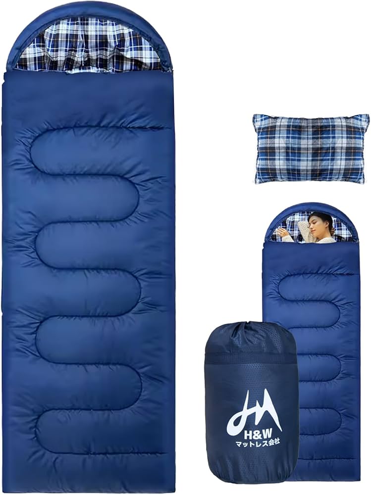 寝袋◆4個セット◆シュラフ オールシーズン 封筒型 洗える 家族キャンプ Amazon.co.jp: 【Amazon 限定ブランド】寝袋 オールシーズン 夏